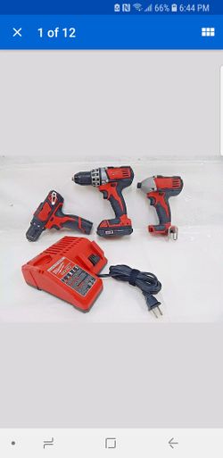 3 Milwaukee drill good condition