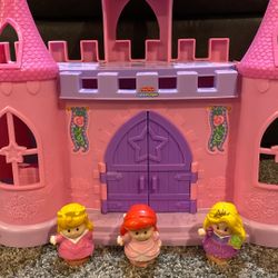 Little People Princess Castle With 3 Princesses