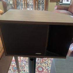 Vintage Bose 201 Series II Direct Reflecting Bookshelf Speaker Pair Made In USA