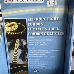 Everstar LED Rope Light 18ft