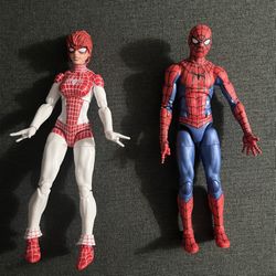 Mary Jane Marvel Legends and Spider-Man Figures