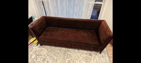 Brown couch