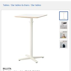 Ikea Bar Table And Stool Chair 