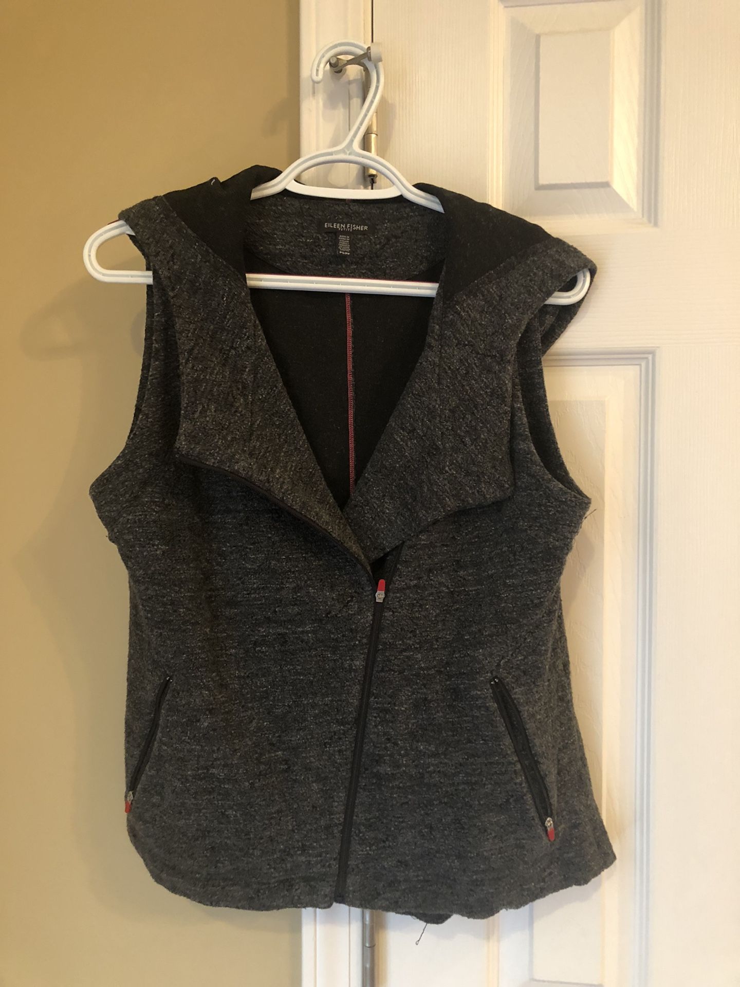 Ladies Sleeveless Hoodie