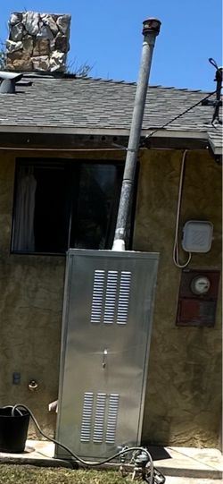 Water Heater Enclosure Shed Complete