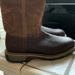 Men Work Boots New Size 9