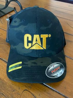 CATERPILLAR MULTICAM BLACK: FLEXFIT ORIGINAL CAT CAP