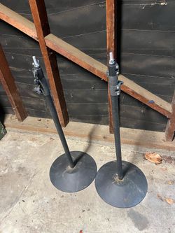 Light stand with weighted base for photography, music, events