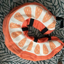 Orange Soft Inflatable Cone For Dogs