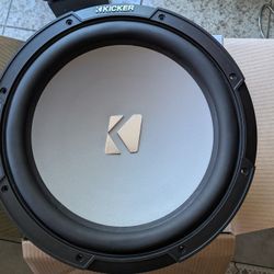 New Kicker 12 Inch waterproof Marine Subwoofers 