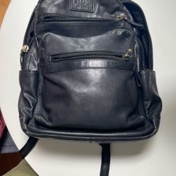 Leather bag Backpack Laptop Bag