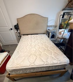 Bed with bed frame
