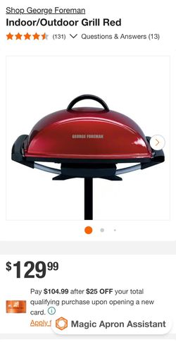 George Foreman grill