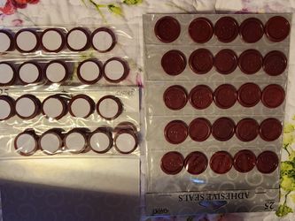 Adhesive Heart SealsSeals for Wedding Invitations