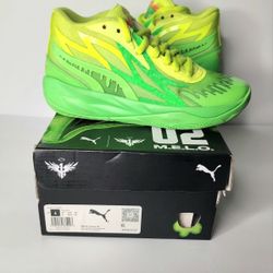 Puma Lamelo Ball Nickelodeon slime sneakers