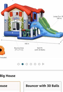 Big House Bounce house New In Box
