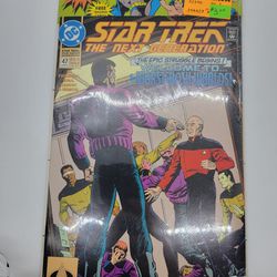 DC Comics Star Trek The Next Generation #47 48 49 With 8 Trading Cards