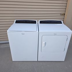 Washer and GAS DRYER