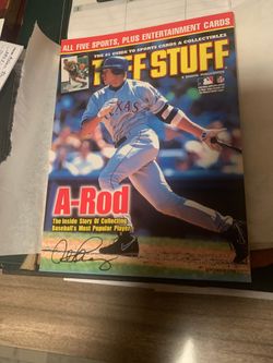 Alex Rodriguez Sept 2003 Tuff Stuff