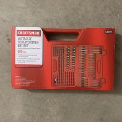 Craftsman Ultimate Screwdriver Bit Set - 208 pcs Power Tools (11/2023