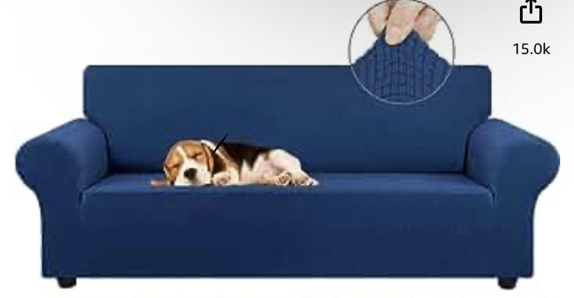 Couch Cover( Large Size, Classic Blue)