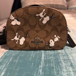 Coach Limited Edition Snoopy Mini Crossbody