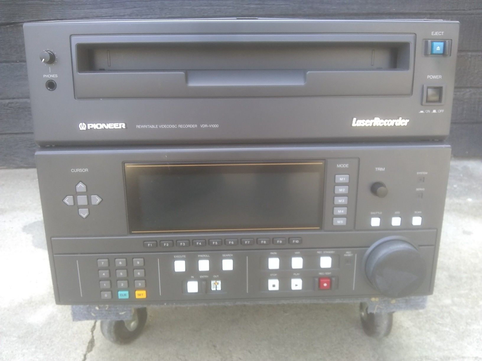 Pioneer VDR-R1000 LaserRecorder LASERDISC Recorder very rare