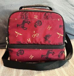 Pottery Barn Teen Harry Potter Insulated Lunch Box / Bag — Excellent Condition 