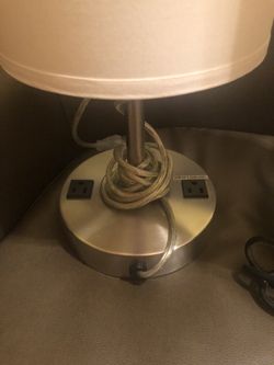 Two brand lamps