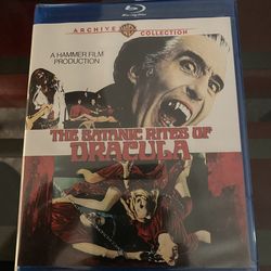 The satanic rites of dracula new sealed blu ray