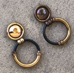 On Pair Of Clip On Ear Rings