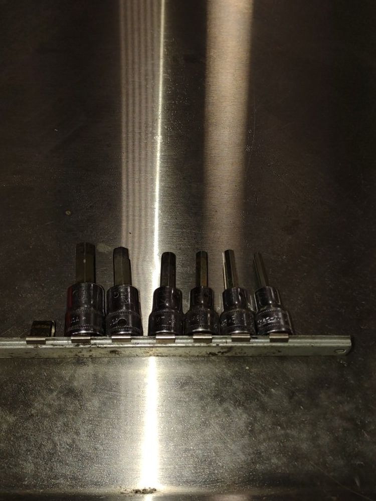 Snap On 3/8 Drive SAE Allen Socket Set