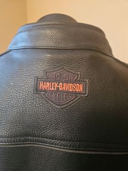 Harley-Davidson Black Leather Motorcycle Jacket