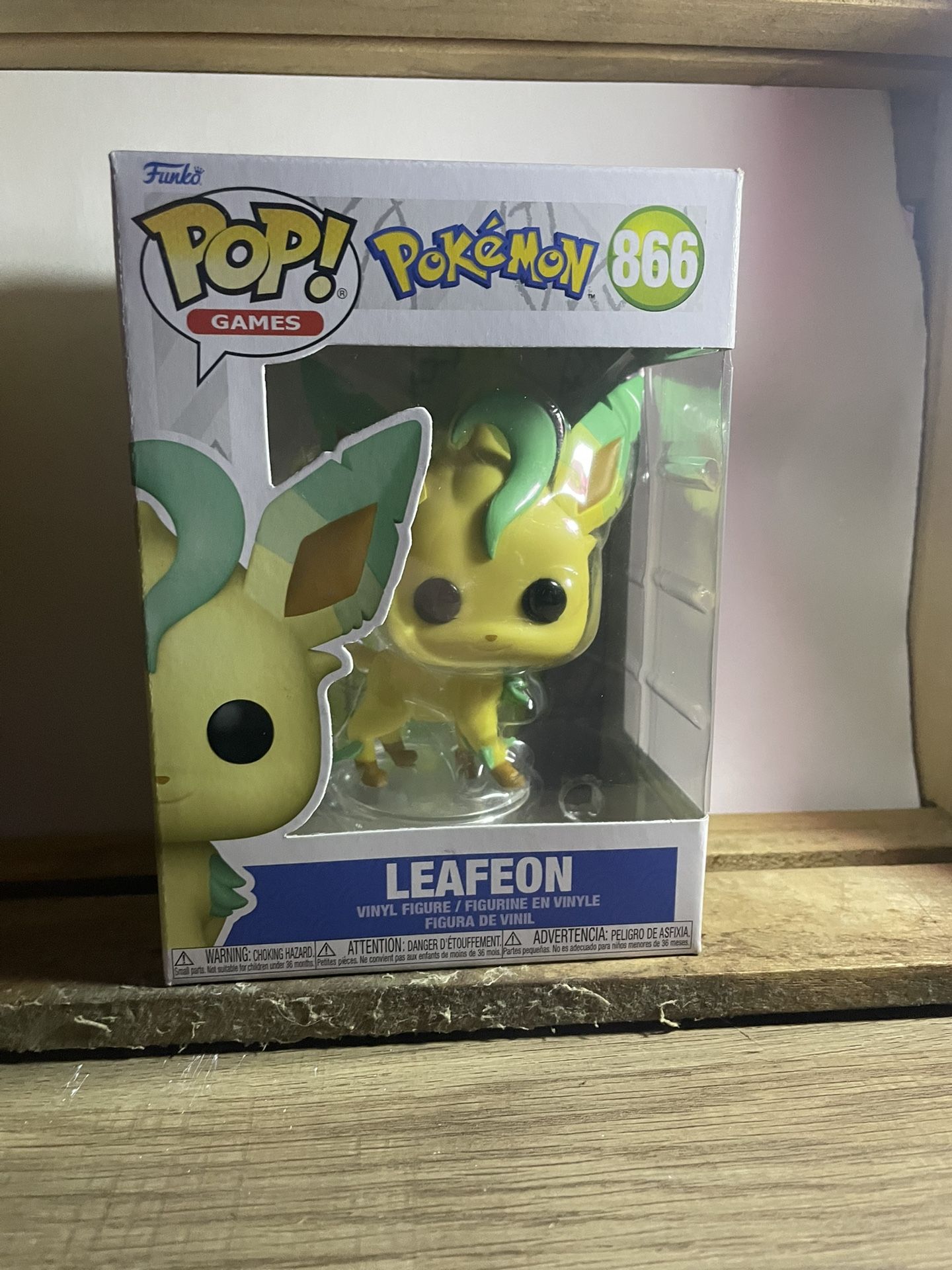 Funko Pop! Vinyl: Leafeon #866 Pokémon Vinyl Figure