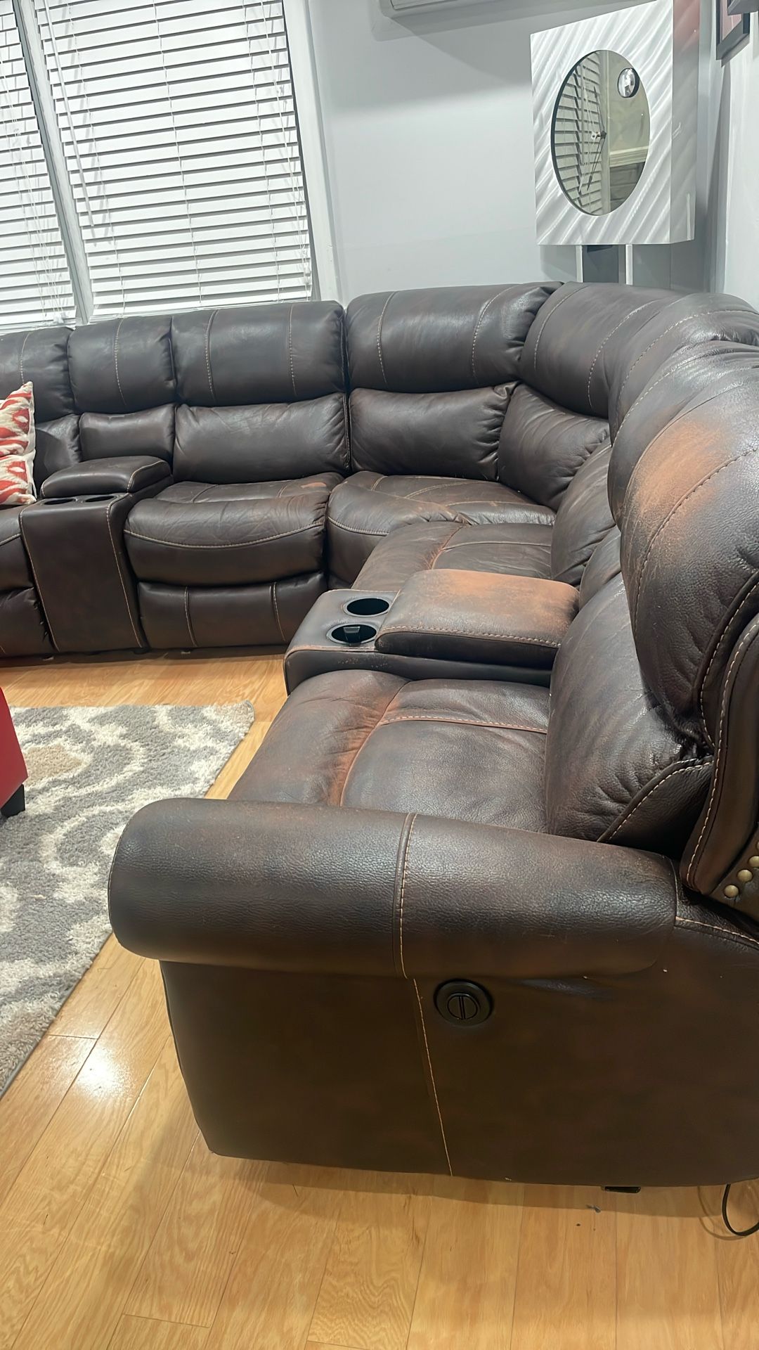 Sectional Living room  Couch , Power recliner 