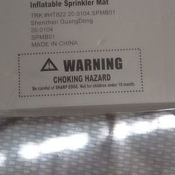 Inflatable Sprinkler Mat