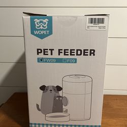 WOpet Automatic Cat Feeder & Auto Dog Feeder