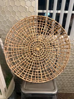 BASKET WALL DECOR LARGE BASKET