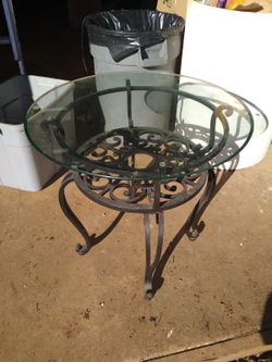 Iron Side Table
