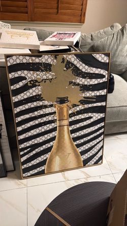 Luxury Fashion Pop Art Framed Canvas Print