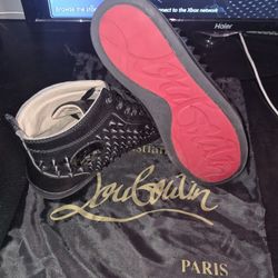 Christian Louboutin Hightop Shoes Suela Roja