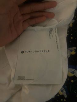 Purple jeans