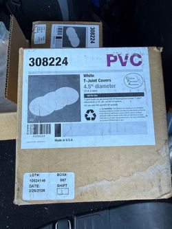 PVC T joints