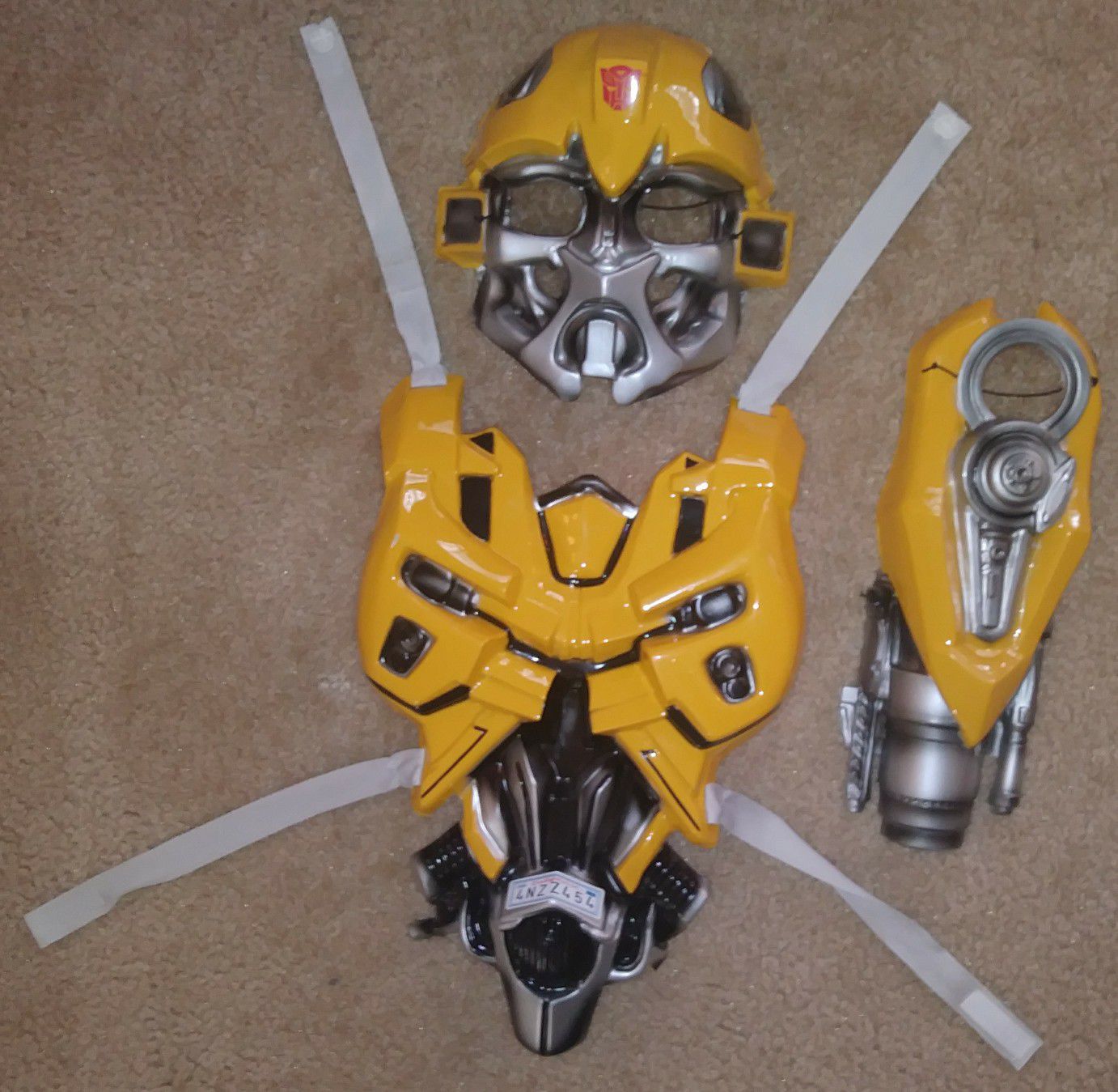 Bumblebee Transformer costume!!