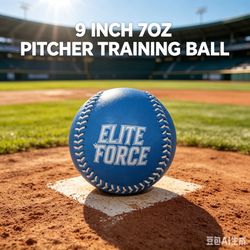 9-inch 7oz weighted baseball