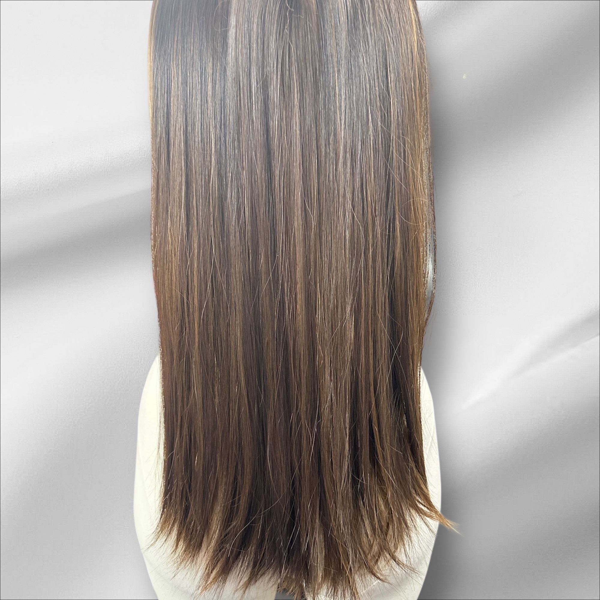 Lula Hair Extensions Straight Hair 22" Medium Brown M02 22" 4BH27 Never used