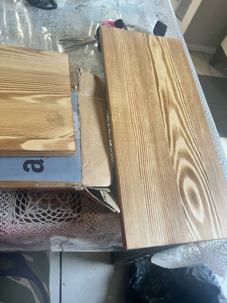 Floating Bookshelves Set of 2