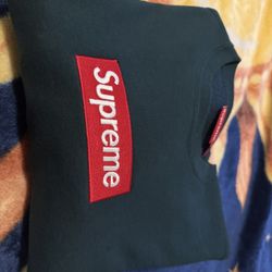 Supreme Box Logo Crewneck Size Small (green)