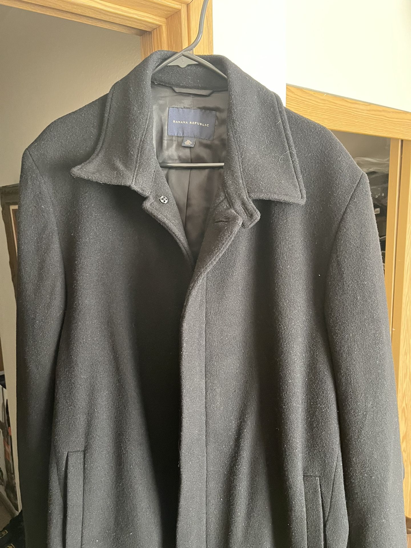 Banana Republic Mens Pea Coat