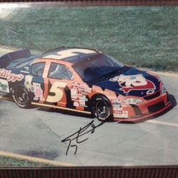 NASCAR Autographed Photo 